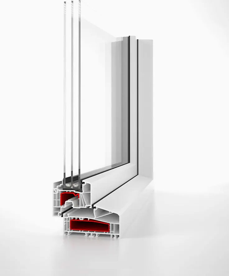 Aluplast Ideal 7000 NL profiel verdiept