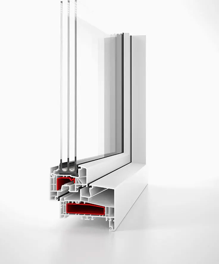 Aluplast Ideal 8000 NL profiel verdiept