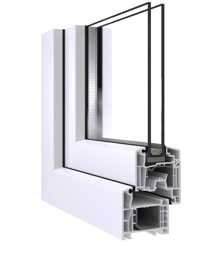 Aluplast Ideal 4000 profiel vlak