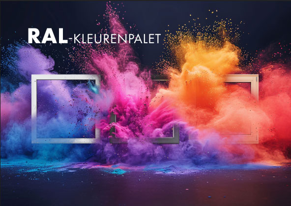 RAL-kleurenkaart aluminium kozijnen