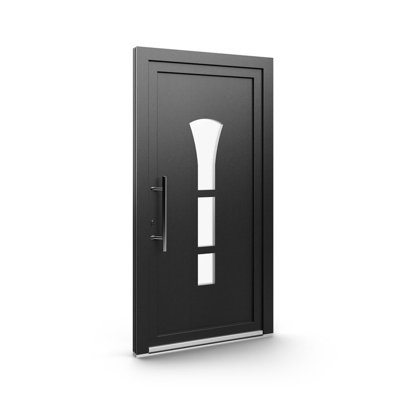 Kunststof voordeur Aluplast model EkoLine 02