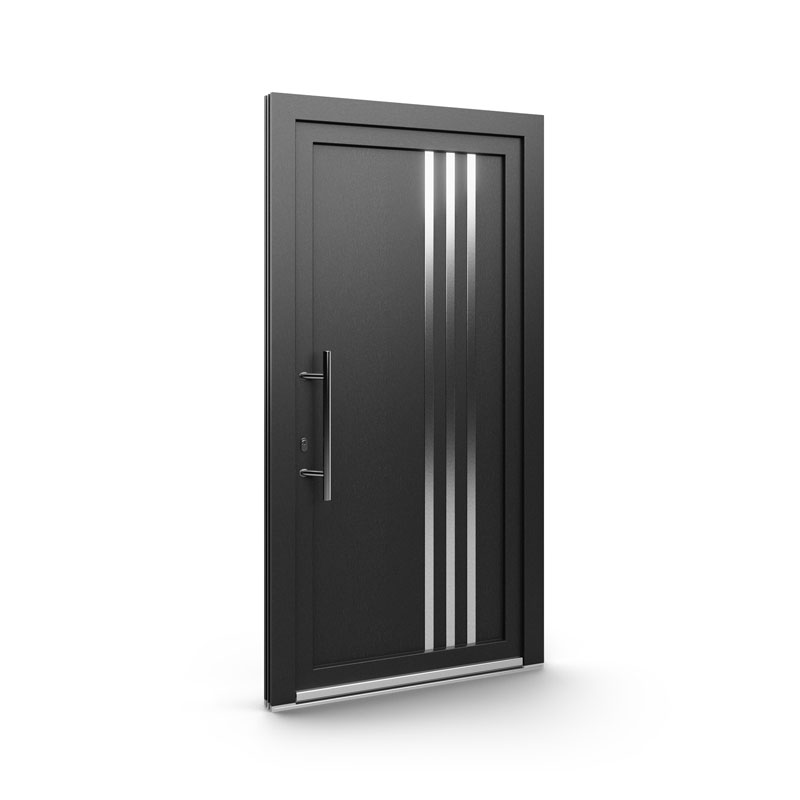 Kunststof voordeur Aluplast model EkoLine 137