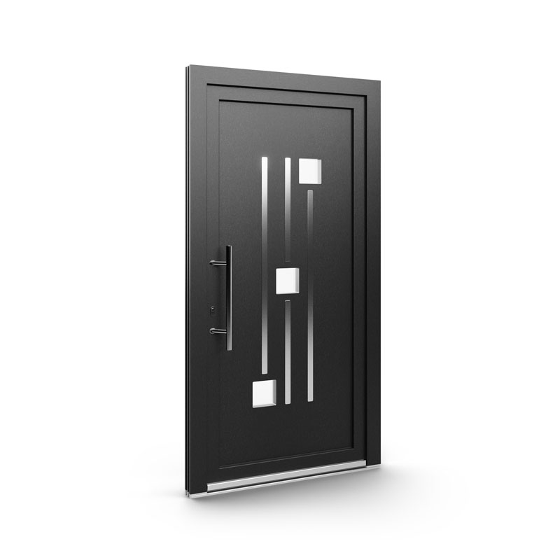 Kunststof voordeur Aluplast model EkoLine 70