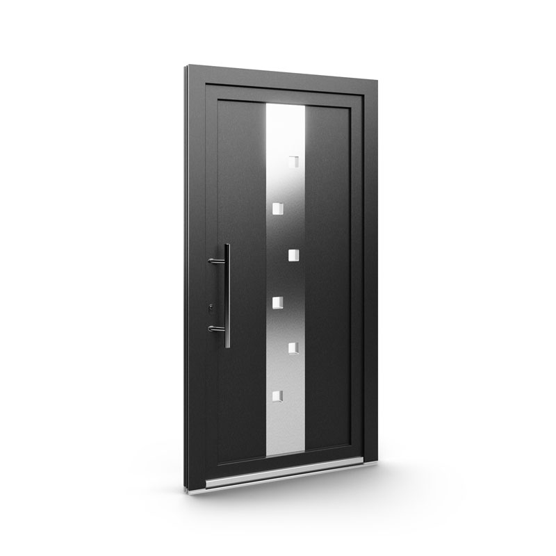 Kunststof voordeur Aluplast model EkoLine 71